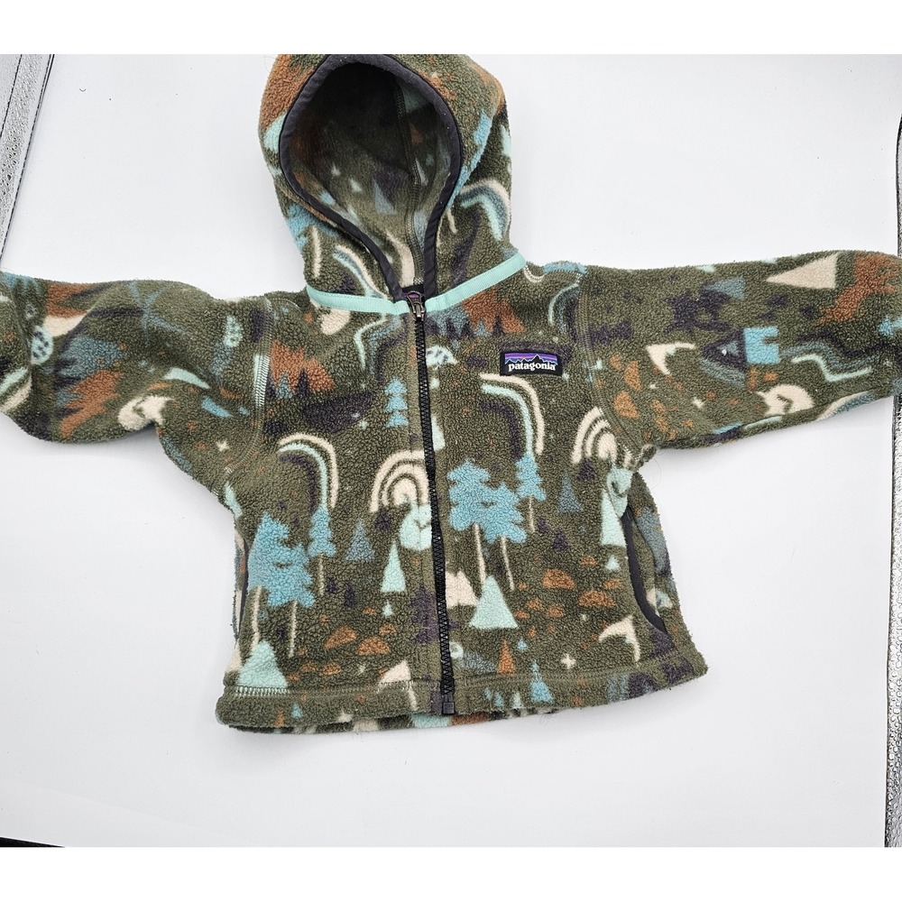 Patagonia Synchilla Hooded Fleece Jacket 3-6M